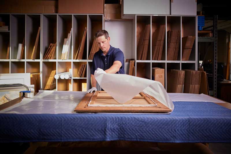 Art shipping requires special packing expertise